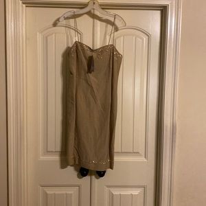 Sigrid Olsen silk/linen lined dress.